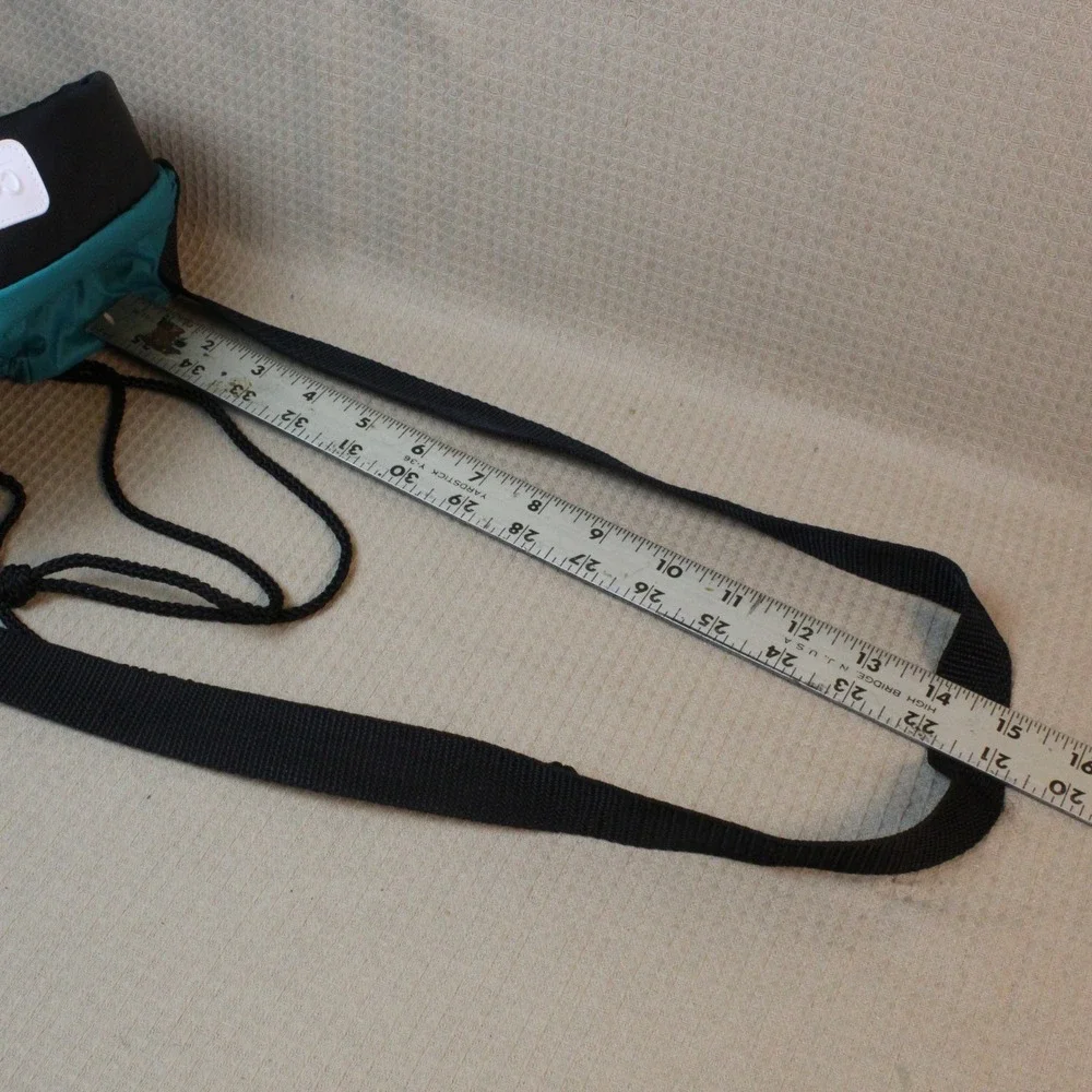 CorningWare Vintage Teal Black Insulated Lunch Bag Drawstring Gorpcore 9.5x7